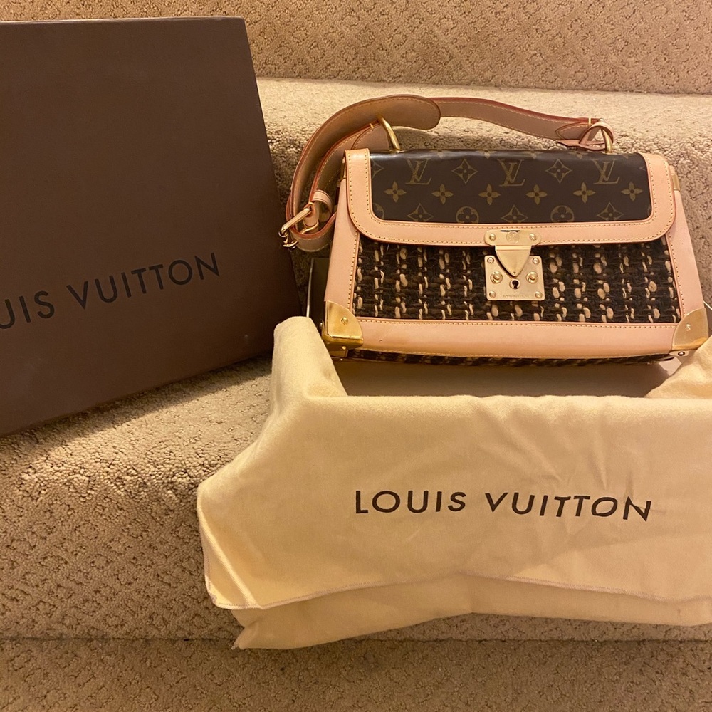 Authentic Louis Vuitton tweed Rabat limited